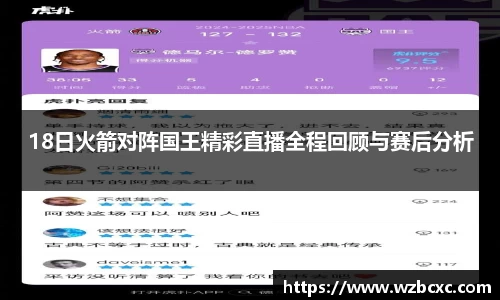 18日火箭对阵国王精彩直播全程回顾与赛后分析